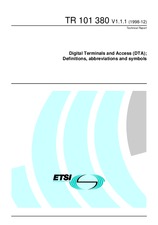 ETSI TR 101380-V1.1.1 (21.12.1998)
