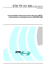 ETSI TR 101458-V1.0.0 (21.10.1999)