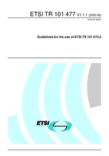 ETSI TR 101477-V1.1.1 (16.6.2000)