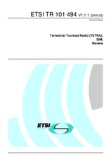 ETSI TR 101494-V1.1.1 (4.2.2000)