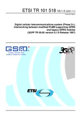 ETSI TR 101518-V6.1.0 (30.11.2001)