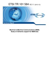 ETSI TR 101584-V2.1.1 (18.12.2013)