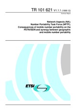ETSI TR 101621-V1.1.1 (18.12.1998)