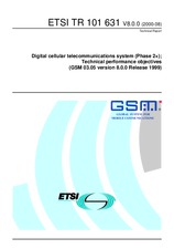 ETSI TR 101631-V8.0.0 (24.8.2000)