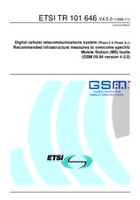 ETSI TR 101646-V4.5.0 (30.11.1999)