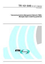 ETSI TR 101648-V1.2.1 (9.2.1999)