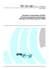 ETSI TR 101661-V1.1.1 (28.4.1999)