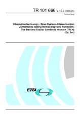 ETSI TR 101666-V1.0.0 (19.5.1999)