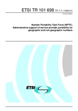 ETSI TR 101698-V1.1.1 (15.7.1999)