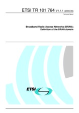 ETSI TR 101764-V1.1.1 (8.6.2000)