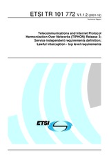 ETSI TR 101772-V1.1.2 (18.12.2001)