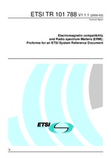 ETSI TR 101788-V1.1.1 (21.3.2000)