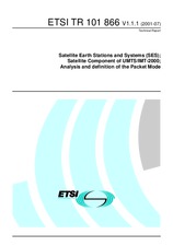 ETSI TR 101866-V1.1.1 (27.7.2001)