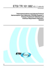 ETSI TR 101882-V5.1.1 (11.5.2004)