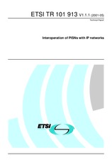 ETSI TR 101913-V1.1.1 (11.5.2001)