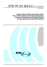 ETSI TR 101953-2-2-V1.1.1 (2.7.2004)