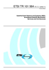 ETSI TR 101984-V1.1.1 (5.11.2002)