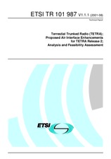 ETSI TR 101987-V1.1.1 (7.8.2001)