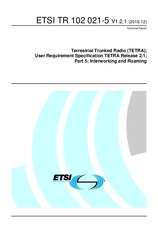 ETSI TR 102021-5-V1.2.1 (22.12.2010)