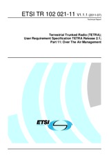 ETSI TR 102021-11-V1.1.1 (11.7.2011)