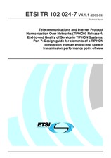 ETSI TR 102024-7-V4.1.1 (4.9.2003)