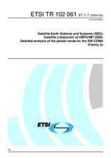 ETSI TR 102061-V1.1.1 (27.5.2004)