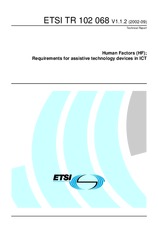 ETSI TR 102068-V1.1.2 (17.9.2002)
