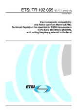 ETSI TR 102069-V1.1.1 (10.7.2002)