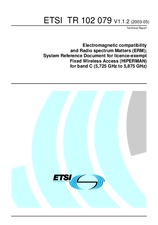 ETSI TR 102079-V1.1.2 (14.5.2003)