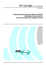 ETSI TR 102088-V1.1.2 (23.3.1999)