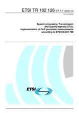 ETSI TR 102126-V1.1.1 (17.10.2002)