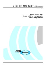 ETSI TR 102133-V1.1.1 (4.4.2003)