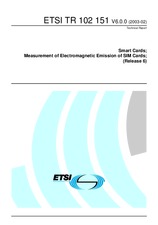 ETSI TR 102151-V6.0.0 (10.2.2003)
