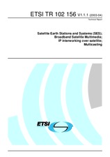 ETSI TR 102156-V1.1.1 (8.4.2003)
