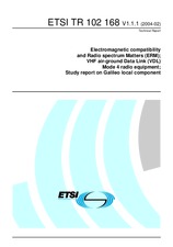 ETSI TR 102168-V1.1.1 (11.2.2004)