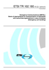 ETSI TR 102180-V1.2.1 (2.7.2010)