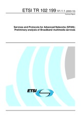 ETSI TR 102199-V1.1.1 (16.10.2003)