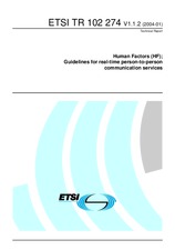 ETSI TR 102274-V1.1.2 (9.1.2004)