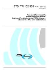 ETSI TR 102305-V1.1.1 (26.3.2004)