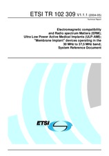 ETSI TR 102309-V1.1.1 (11.5.2004)