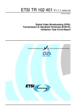 ETSI TR 102401-V1.1.1 (16.5.2005)