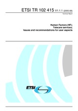ETSI TR 102415-V1.1.1 (23.8.2005)