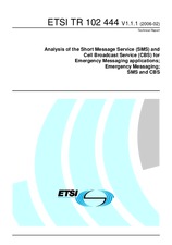 ETSI TR 102444-V1.1.1 (14.2.2006)