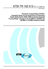 ETSI TR 102513-V1.1.1 (21.12.2006)