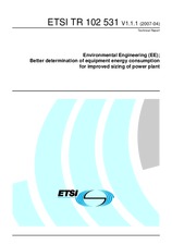 ETSI TR 102531-V1.1.1 (24.4.2007)