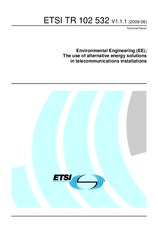 ETSI TR 102532-V1.1.1 (9.6.2009)
