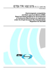 ETSI TR 102579-V1.1.1 (7.8.2007)