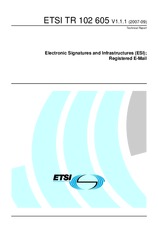ETSI TR 102605-V1.1.1 (18.9.2007)