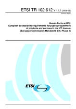 ETSI TR 102612-V1.1.1 (26.3.2009)