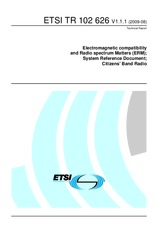 ETSI TR 102626-V1.1.1 (27.8.2009)